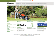 Tablet Screenshot of emak.co.uk